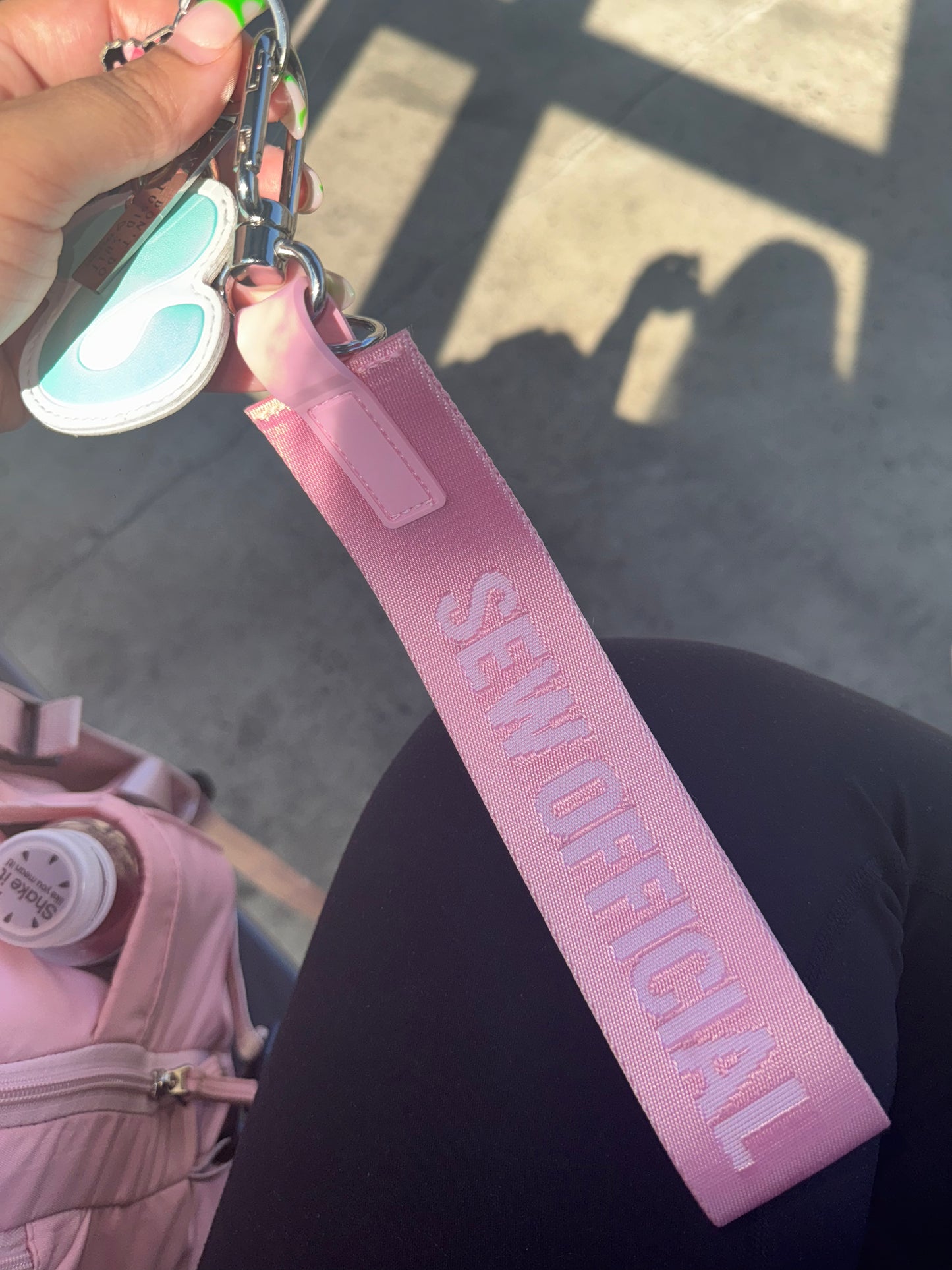 Sew Official Signature Key Chain
